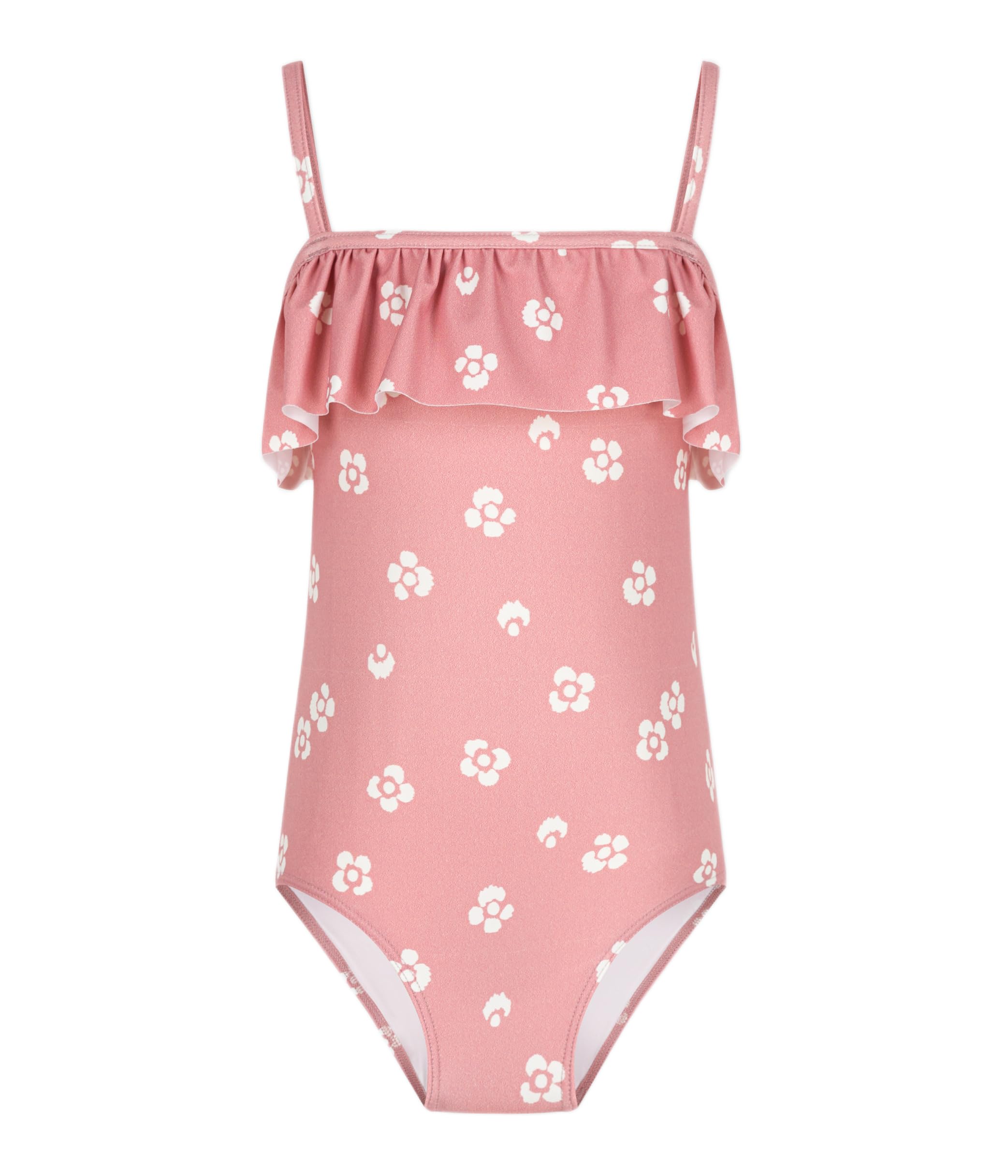 Petit Bateau Mädchen 1-teiliger Badeanzug