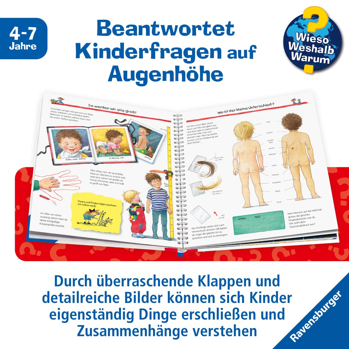 Wieso? Weshalb? Warum?, Band 1: Wir entdecken unseren Körper