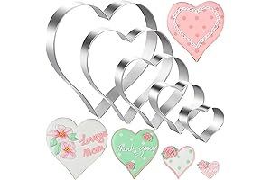 Fantacy Heart Cookie Cutter Set