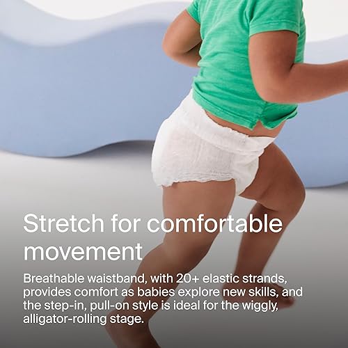 Miniatura 6 de Coterie The Pant, talla 4, pañales estilo dominadas para piel sensible, hipoalergénicos, superabsorbentes, protección contra fugas durante la noche,