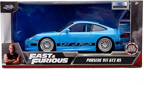 Miniatura 2 de Fast  Furious 124 Porsche 911 GT3RS - Auto fundido a presión juguetes para niños y adultos