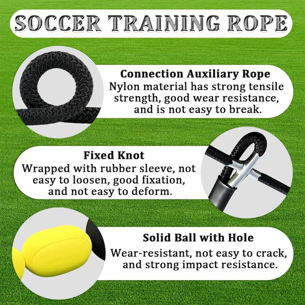 Rebote de entrenamiento de fútbol con base llena de agua | Deflector para ejercicios de reflejos y habilidades | Ayuda para entrenador y jugador de 4 m
