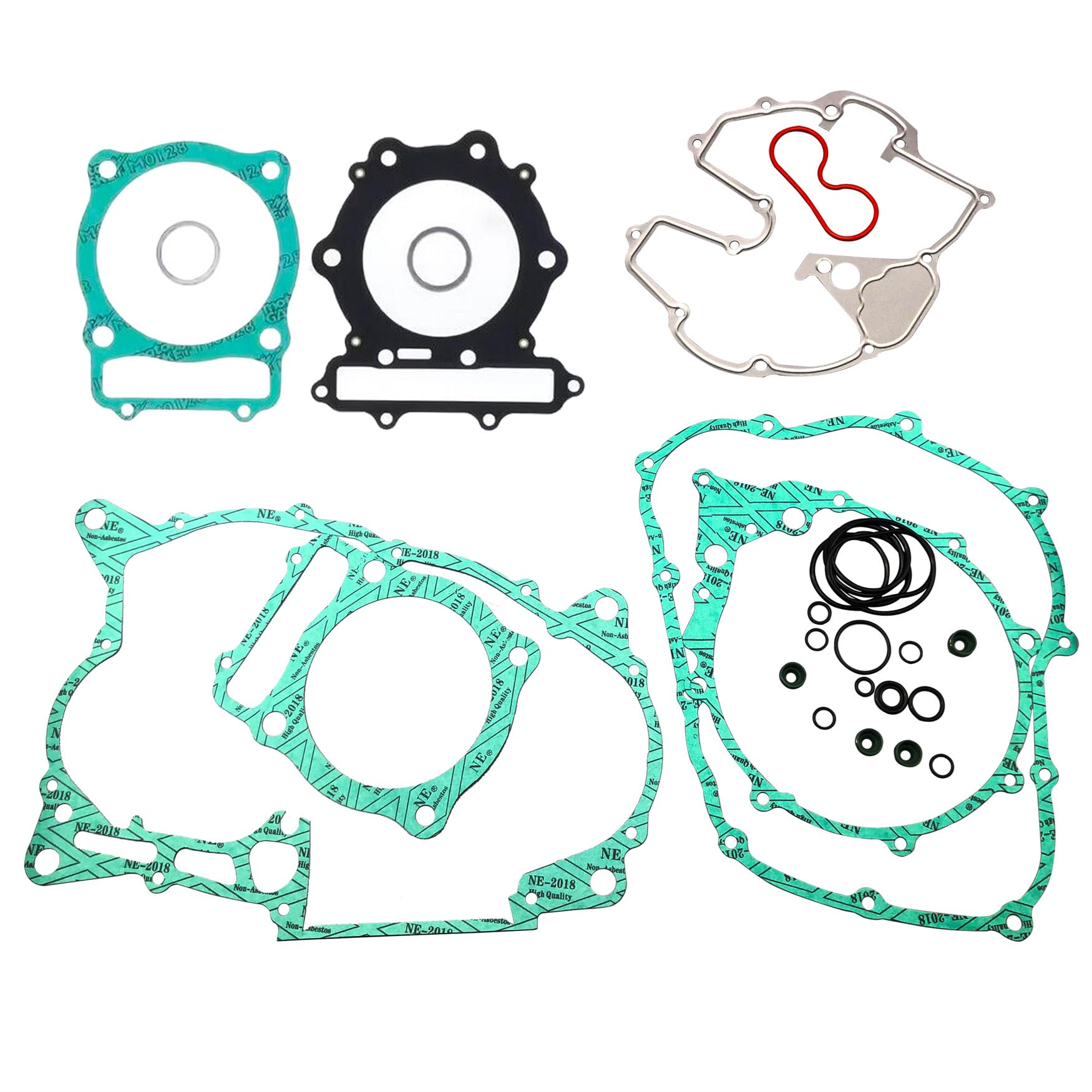 Top Complete Engine Gasket Kit Replacement for XR500R Pro Link 500 1981-1984