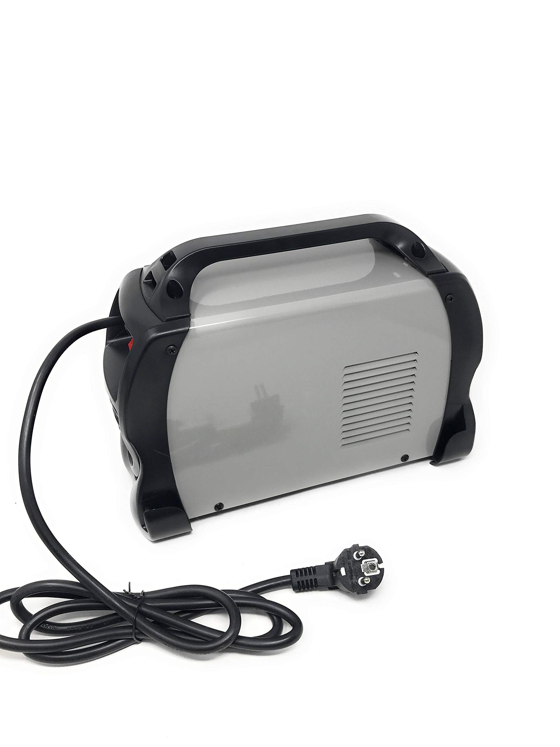 Saldatrice Line 300 Ampere Inverter con Cavi 3+2 mt. Elettrodo Professionale Fabbro Mini Portatile Leggera IGBT 300A + ELMETTO AUTOSCURANTE + 100 ELETTRODI PER SALDATURA