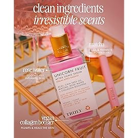 Truly Beauty Unicorn Fruit After Shave Serum | Rejuvenating Ingrown Hair Treatment & Redness Relief | Acai, Matcha & Rose Water | Hydrates, Soothes, & Smooths Skin | Cotton Candy Scent (3.1 fl oz)