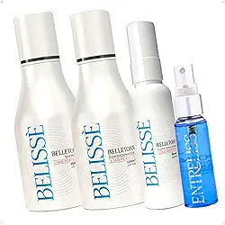 Kit Efeito Liso Perfeito Belissè Reparador Profissional
