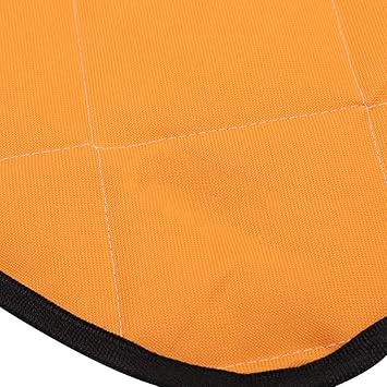 Car Portable Household Pet Mat, Summer Pet Mat, for Cats Dogs(Orange, XL)