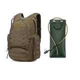 25L Tactical Backpacks with 2&period;5 Liter Hydration Bladder
