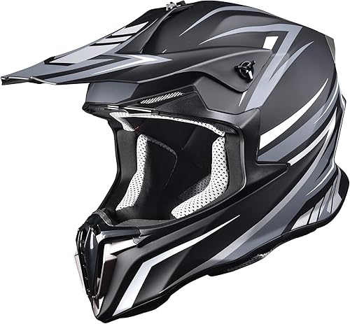 AHR DOT - Casco de motocicleta de cara completa para motocross todoterreno ATV MLXL para adulto disponible en Yaxa Peru