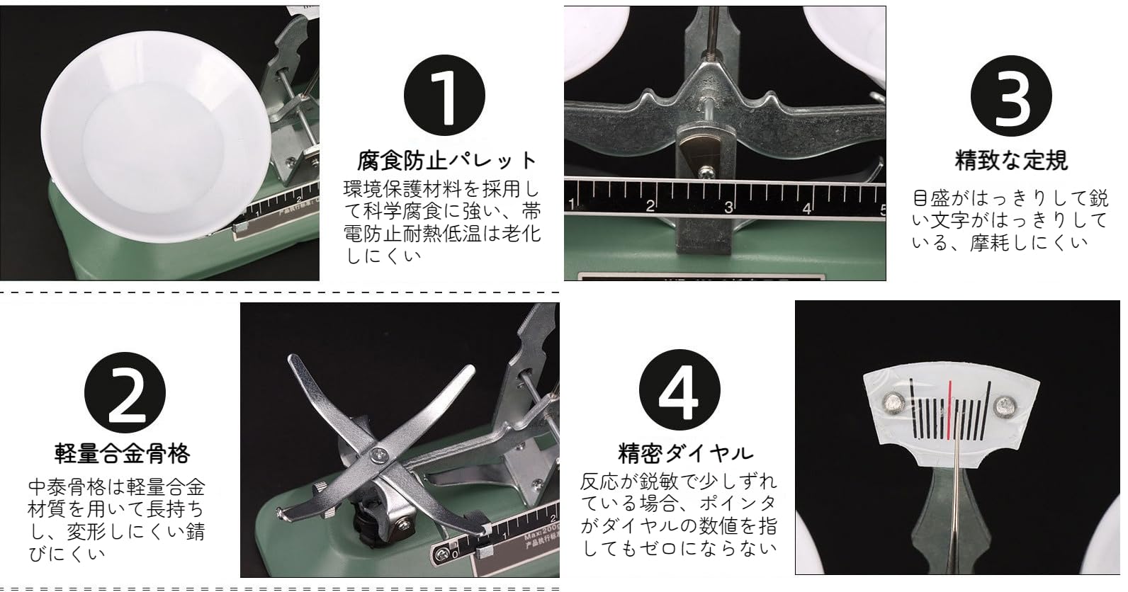 Amazon | KDBT 上皿天秤 分銅 200g/500g 実験 測定 秤量 上皿てんびん