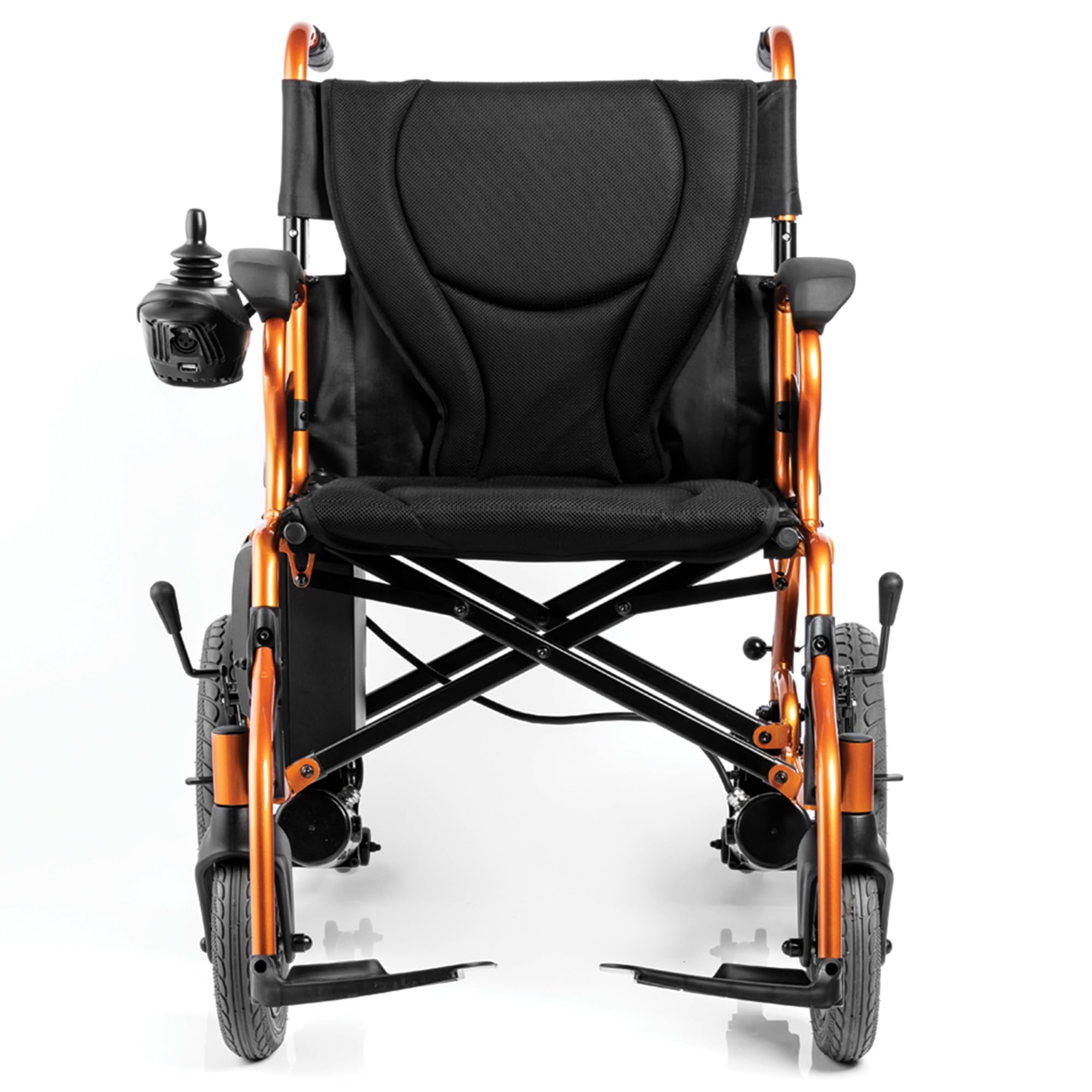 YUWELL Silla de ruedas eléctrica para uso diario dentro y fuera del hogar, modos eléctrico y manual seleccionables, 43290