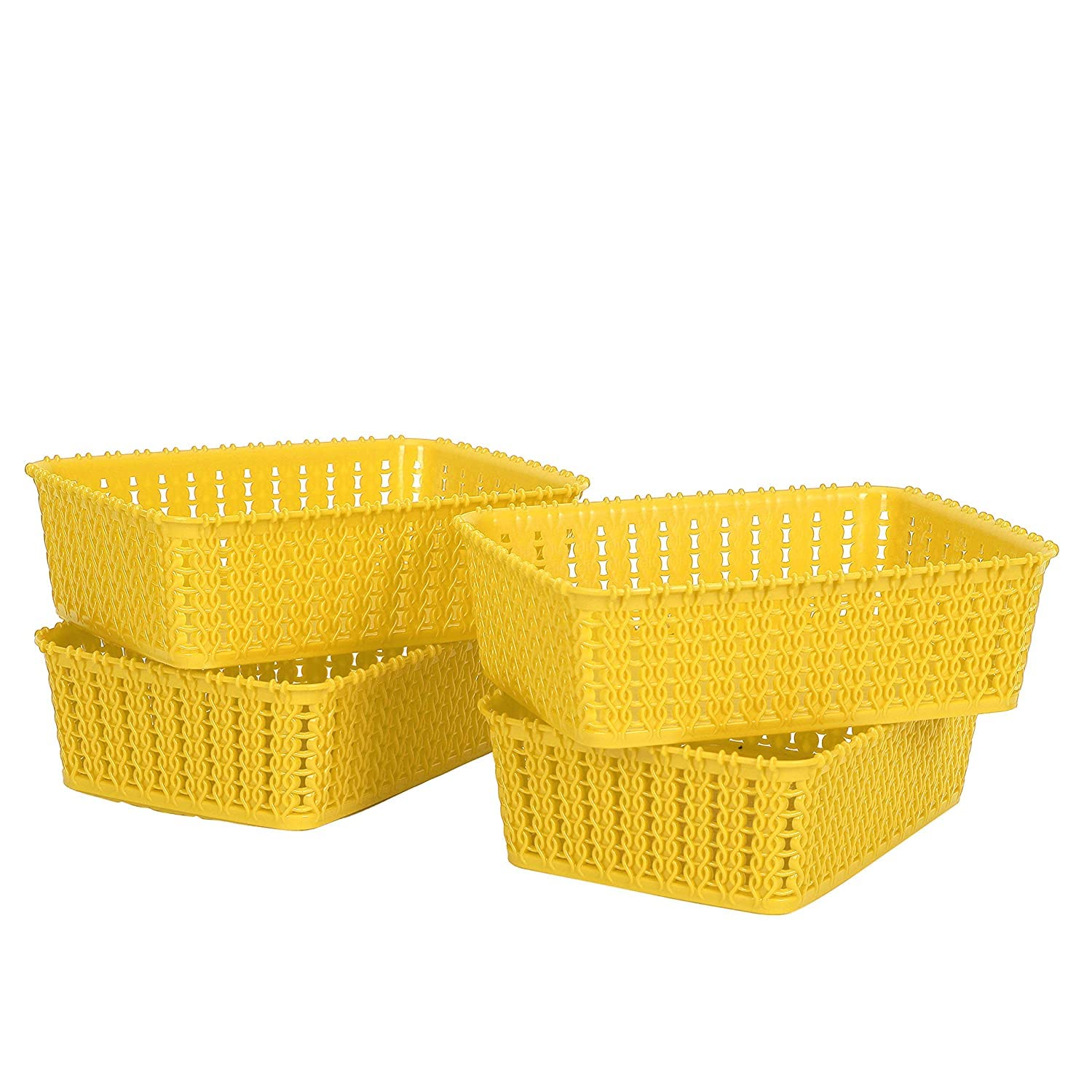 See full amazon price history chart for Cutting EDGE Plastic Sturdy Woven Rectangular Storage Baskets Organiser For Kitchen, Office, Stationary, Cosmetics (Yellow, Mini) - Set Of 4 Cutting EDGE Plastic Sturdy Woven Rectangular Storage Baskets Organiser For Kitchen, Office, Stationary, Cosmetics (Yellow, Mini) - Set Of 4 (B09Q66T76K) Amazon Price History, Amazon Price Tracker