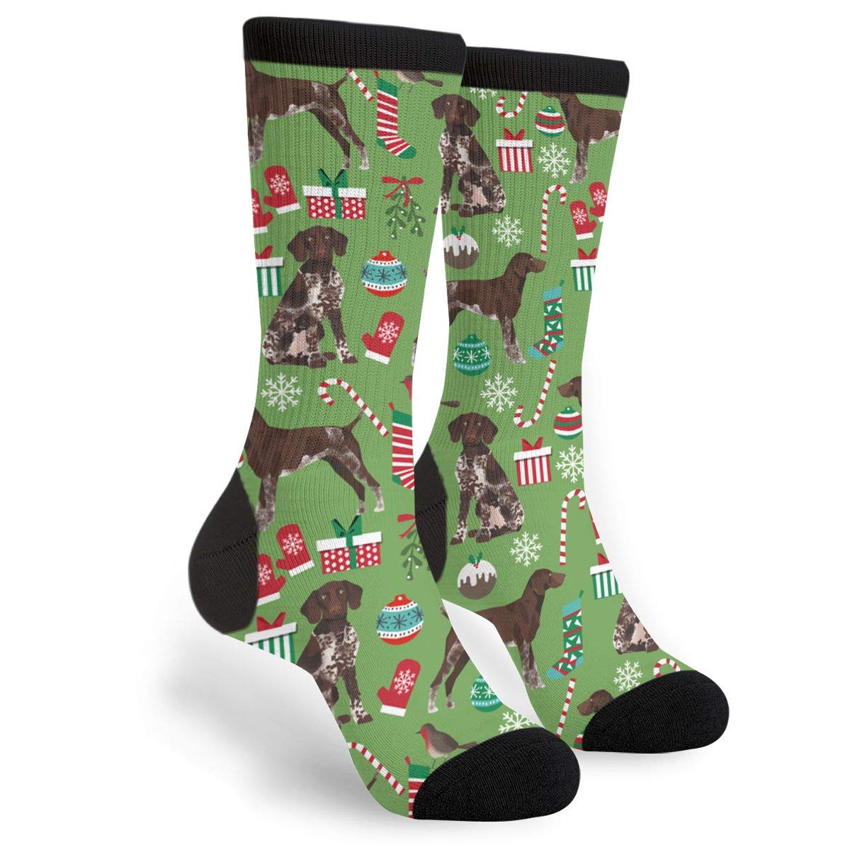 934 Men's Socks 490 Novelty Sports Socks German Shorthaired Pointer Dogs Athletic Socks Soft ’S Socks Unisex For Climbing Yoga Trekking 40Cm