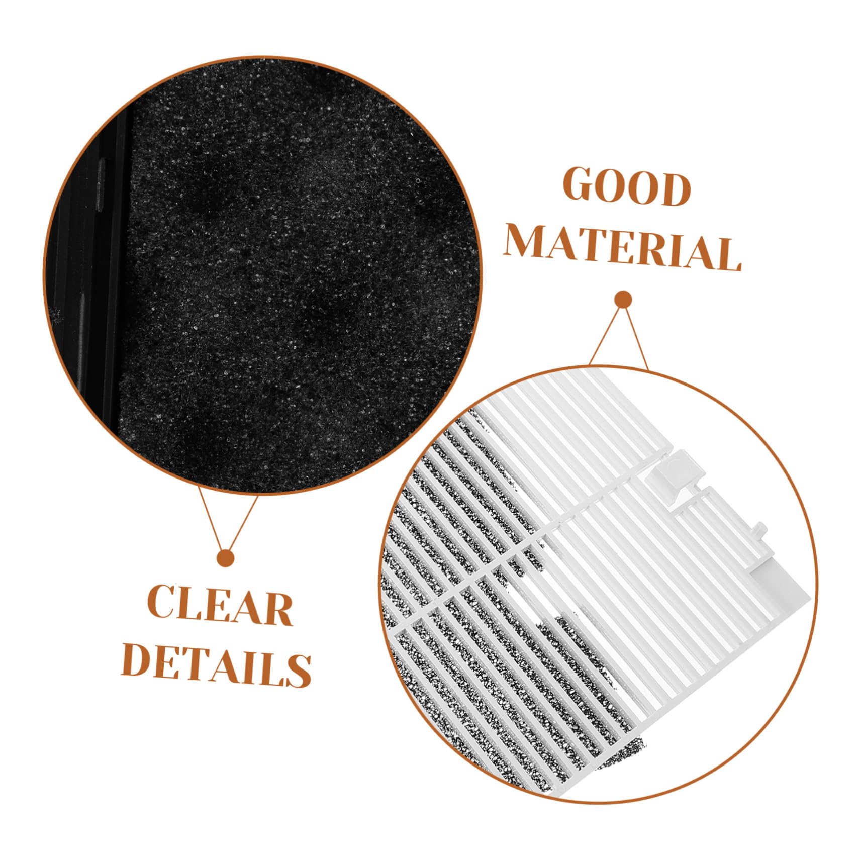 2sets Condizionatori Aria Per Camper Accessorio Per Filtraggio Aria Facile Da Rimuovere e Pulire Compatibile Con Modelli Ducted Materiale Resistente e Duraturo