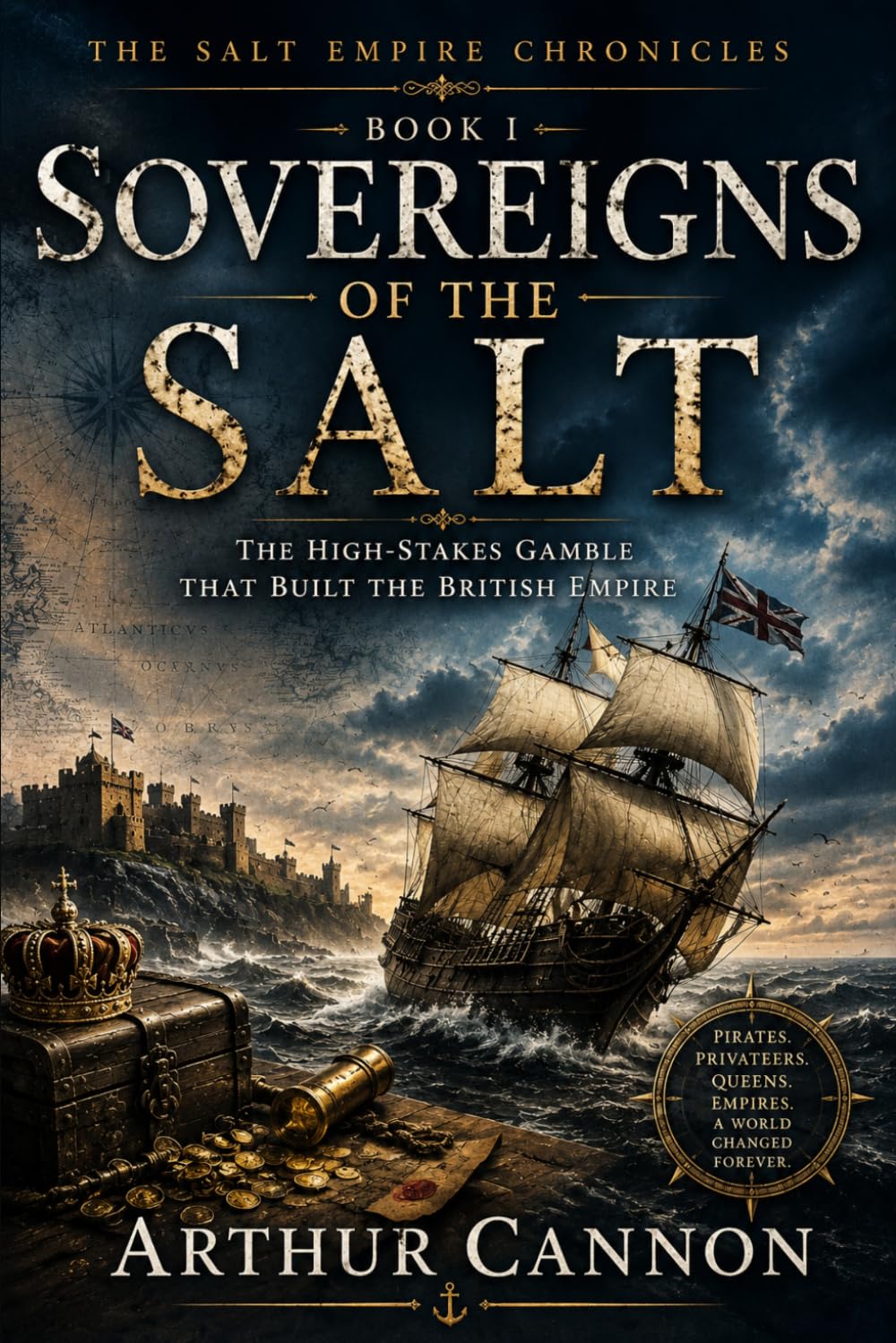 Sovereigns of the Salt: The High-Stakes Gamble That Built the British Empire: Pirates, Privateers, Queens, and the Violent Birth of Maritime Power: 1 (The Salt Empire Chronicles)