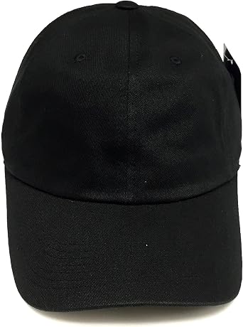 Vintage Washed Cotton Cap Plain Blank Hat Adjustable Strapback Dad Hat Solid Color Mid Profile Baseball Cap