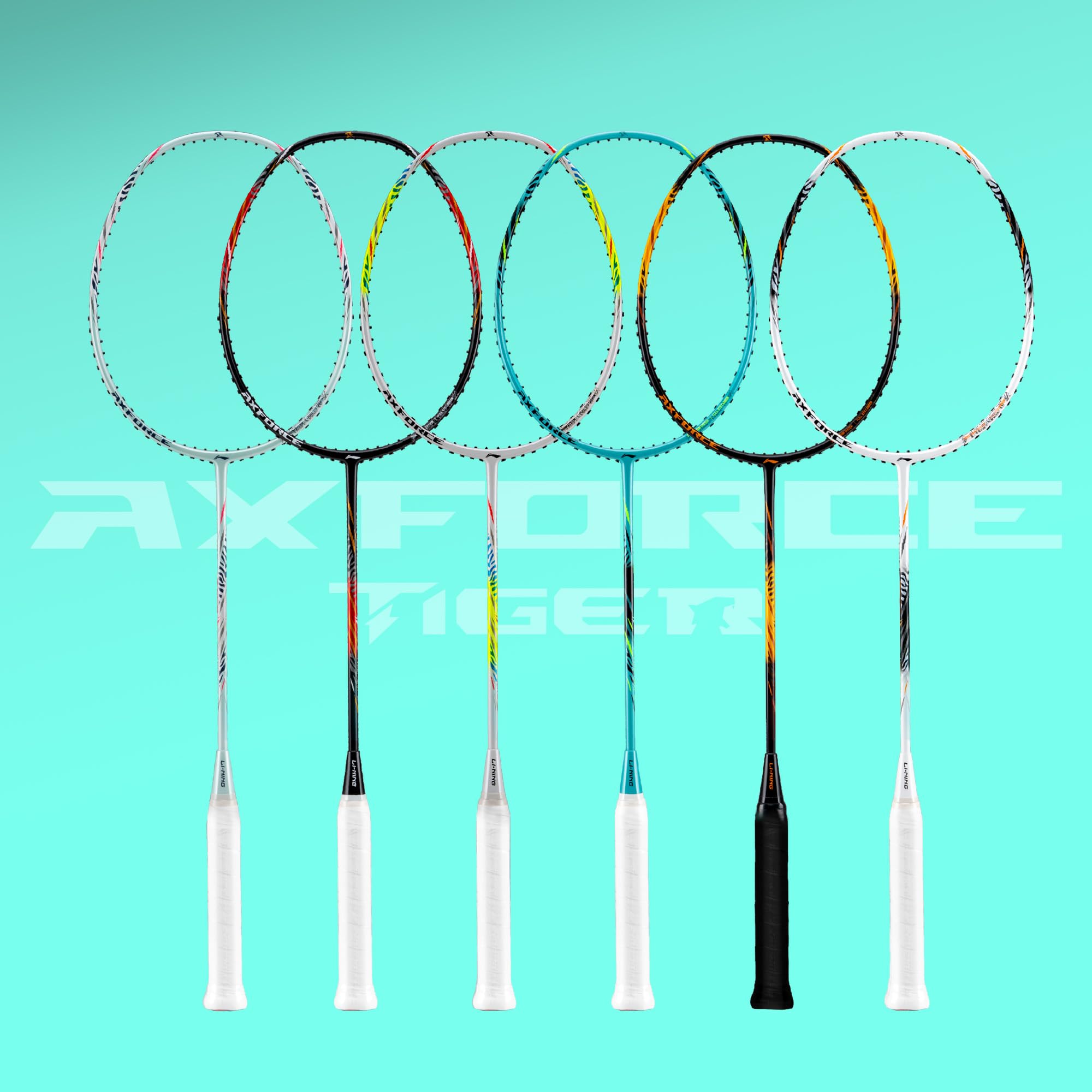 Li-Ning Axforce Tiger Badminton Racket - Professional Power -7