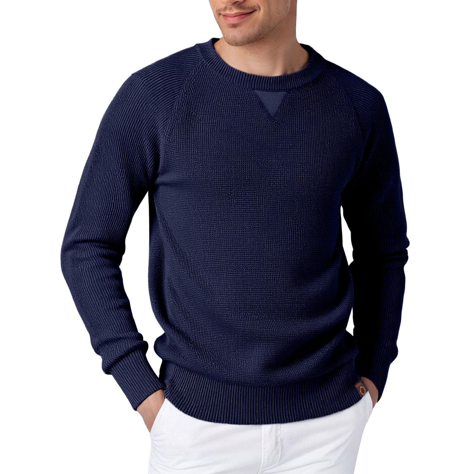 Pull col V homme à capuche pour un style chic décontracté - 6