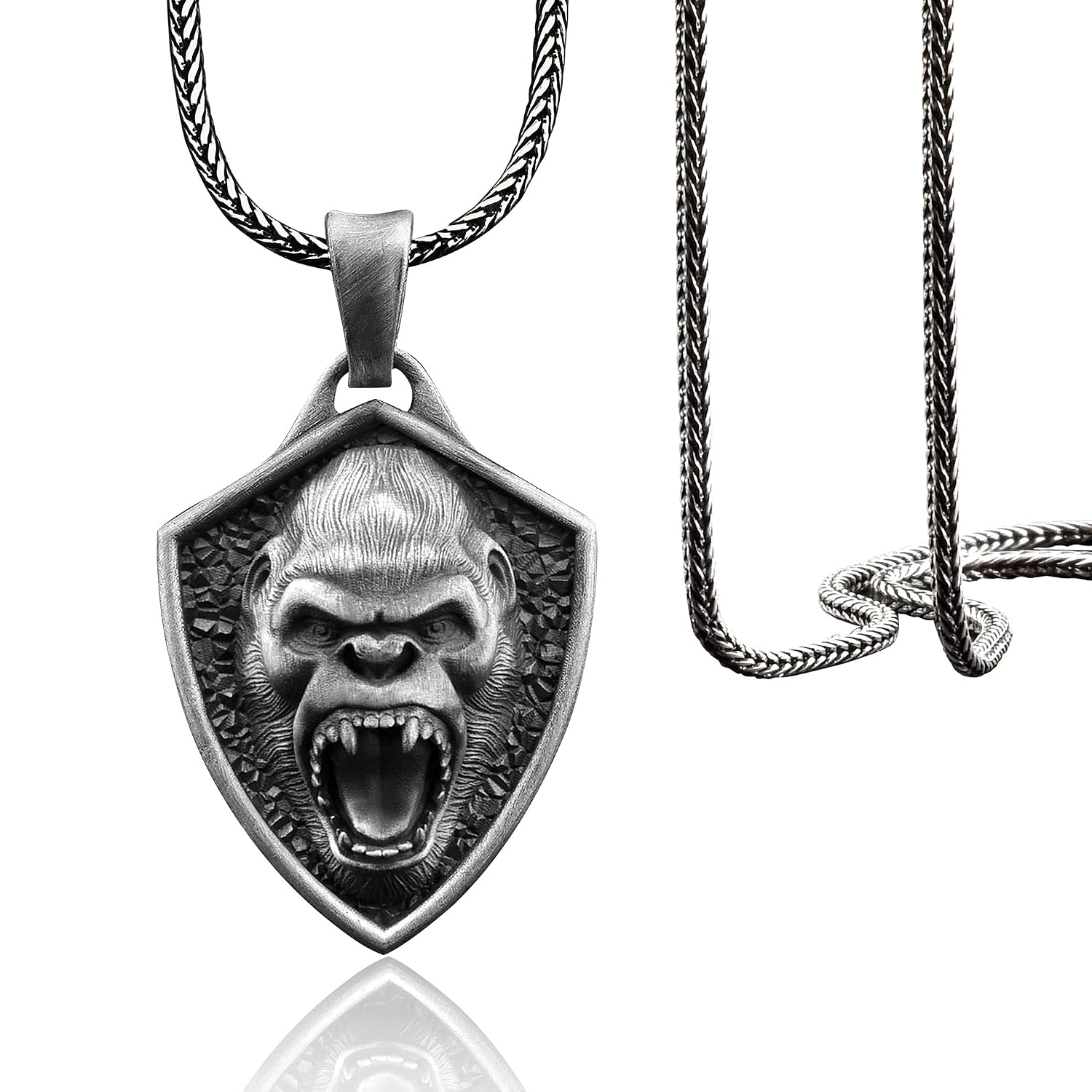Buy Gorilla Handmade Sterling Silver 