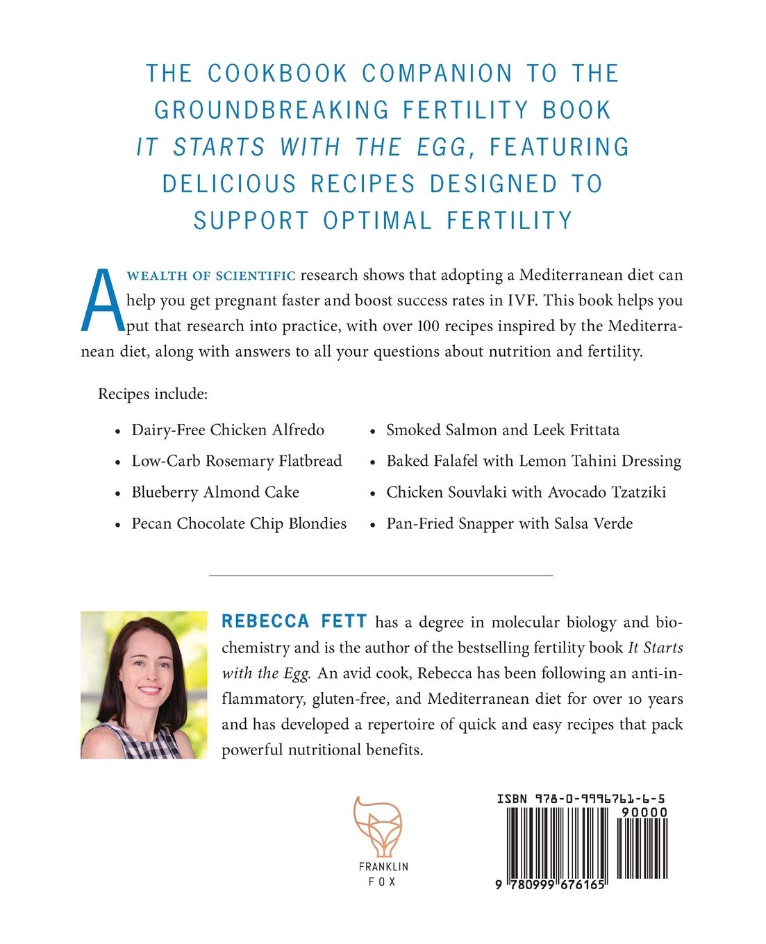 It Starts with the Egg Fertility Cookbook: 100 Mediterranean-Inspired Recipes - Image 2