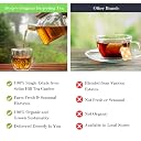 Dorje Teas Rose Darjeeling Loose Tea | 100g (Pack of 1) | Selim Hill Estate | Delicate Floral Rose Flavour | Promotes Sleep & Stress Relief | Organic Whole Leaf Blend | 40 Cups gallery image