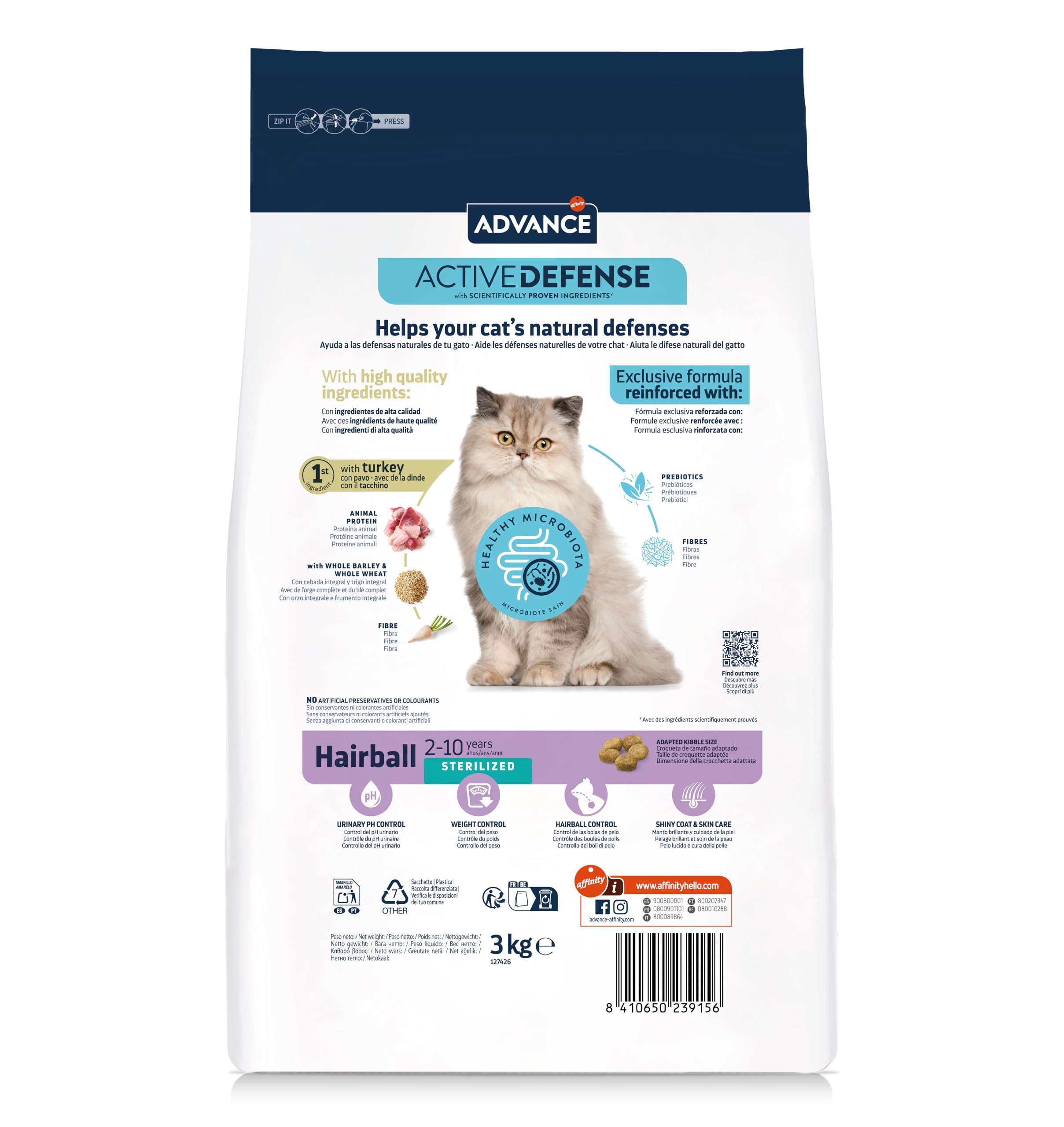 Advance - Cibo per animali domestici, 3000 g