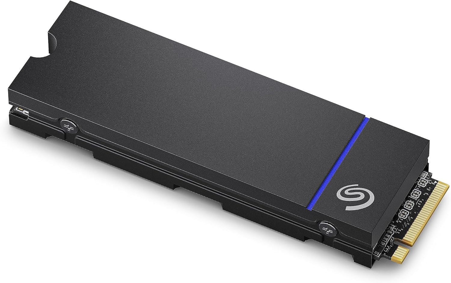 Seagate Game Drive PS5 NVMe SSD 1 TB, unidad de estado sólido interna, PCIe Gen4 NVMe 1.4, con licencia oficial, hasta 7400 Mb/s con disipador de calor, Rescue Services (ZP1000GP3A2001)