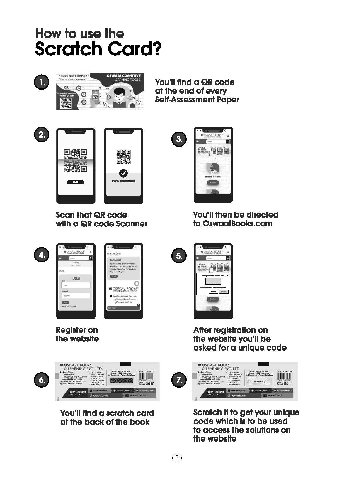 Oswaal CBSE Term 2 English Science Social Science & Math Standard Class 10 Sample Question Paper (Set of 4 Books) (For Term-2 2022 Exam) Free Access Code For Oswaal 360 1