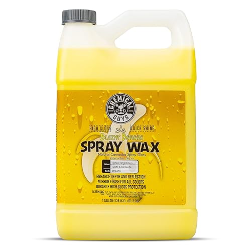 Chemical Guys WAC215 Blazin' Banana Carnauba Spray Wax (1 Gal), 128. Fluid_Ounces - 128 Fl Oz (Pack of 1) - Spray Wax