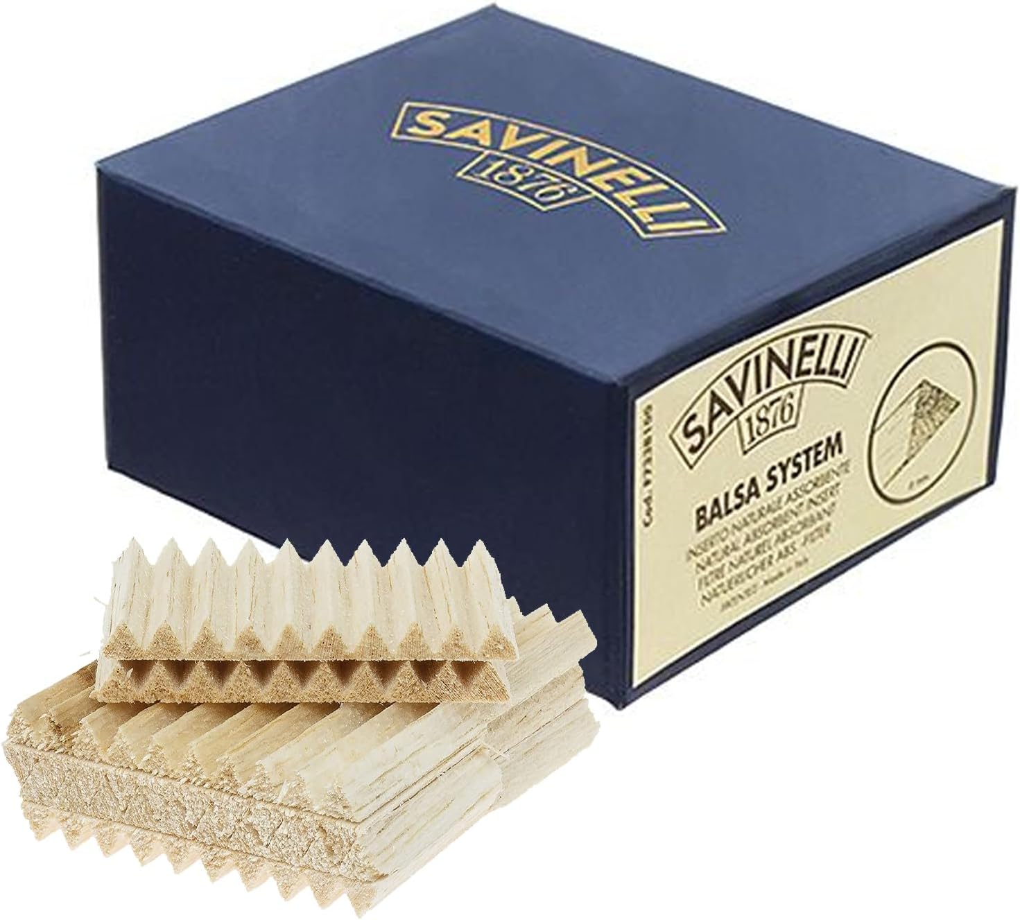 Savinelli 6mm Balsa Filters, Italian Balsa Wood Filters for Briar Pipe Care, Savinelli Pipe Accessories, 100 Pack