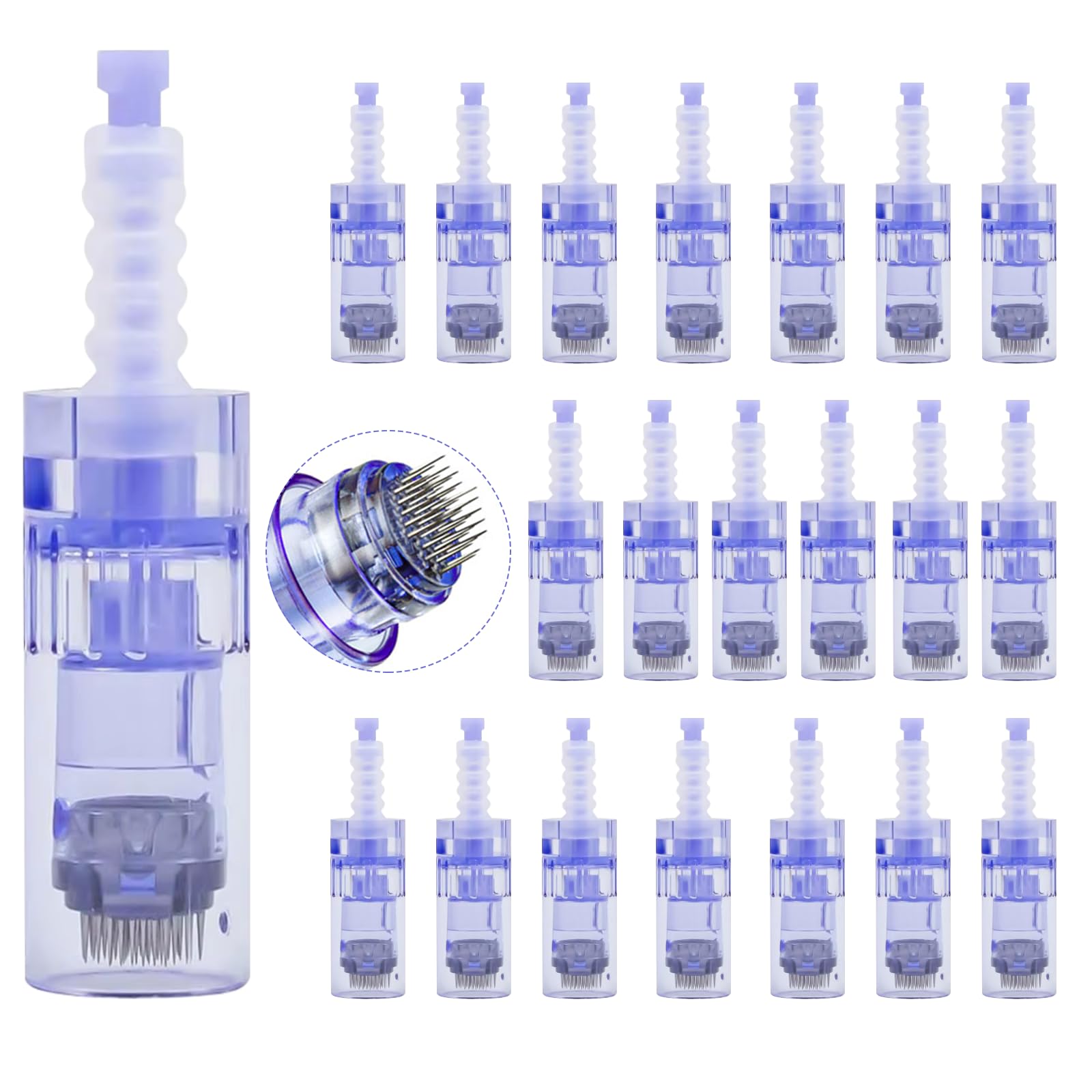 20 Stücke Derma Pen A6 Nadeln 36, Mikronadeln für Elektrische Derma Pen Ultima A6, micro needles