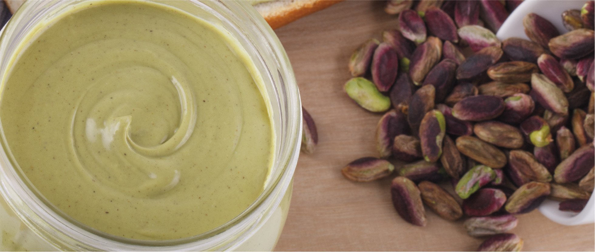 3 Vasi di Crema Spalmabile di Pistacchio preparata con il 45% di pistacchi di Sicilia e olio d'oliva extravergine 3 x 600 g