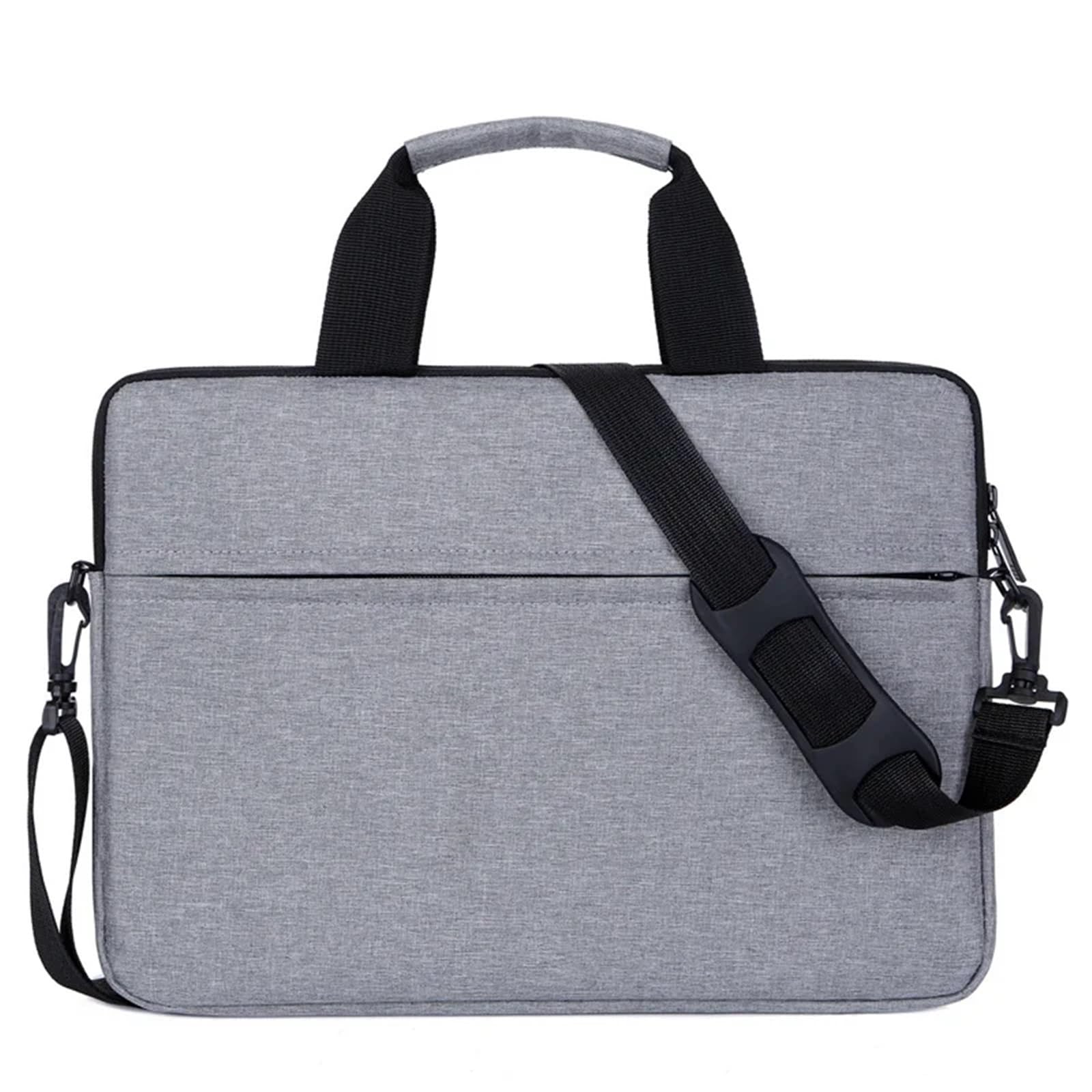 Borsa for laptop stile business Custodia protettiva for notebook da 15,6 14 13 pollici Per Lavoro(Black,15.6-inch)