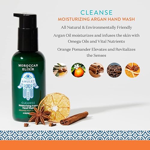 Miniatura 2 de Cleanse - Lavado de manos de argán con naranja  Absorción rápida, nutritiva, suavizante e hidratante  Enriquecido con aceites omega