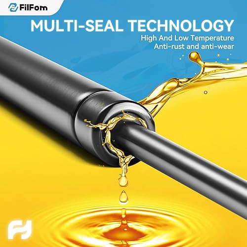 Miniatura 3 de Amortiguadores de gas de 10 pulgadas, 45 libras200N, soporte de elevación para caja de herramientas, tapa de almacenamiento de puerta de gabinete de