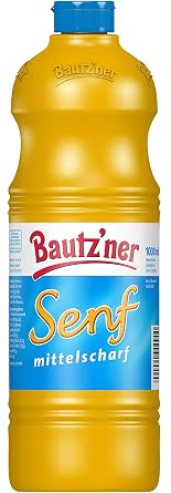 Bautzner Senf Mittelscharf / Mustard Medium Hot