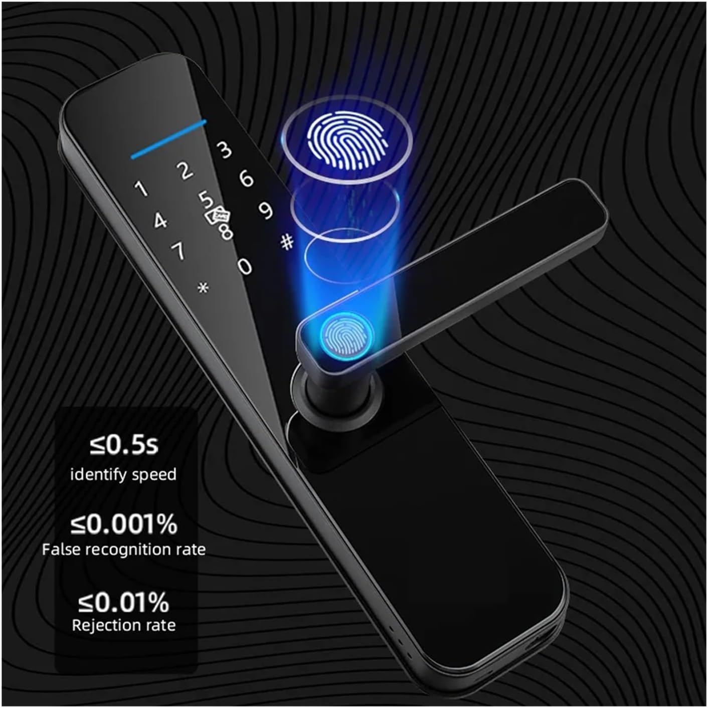 JUCFRDNJ Tuya WiFi Smart Door Lock User Manual