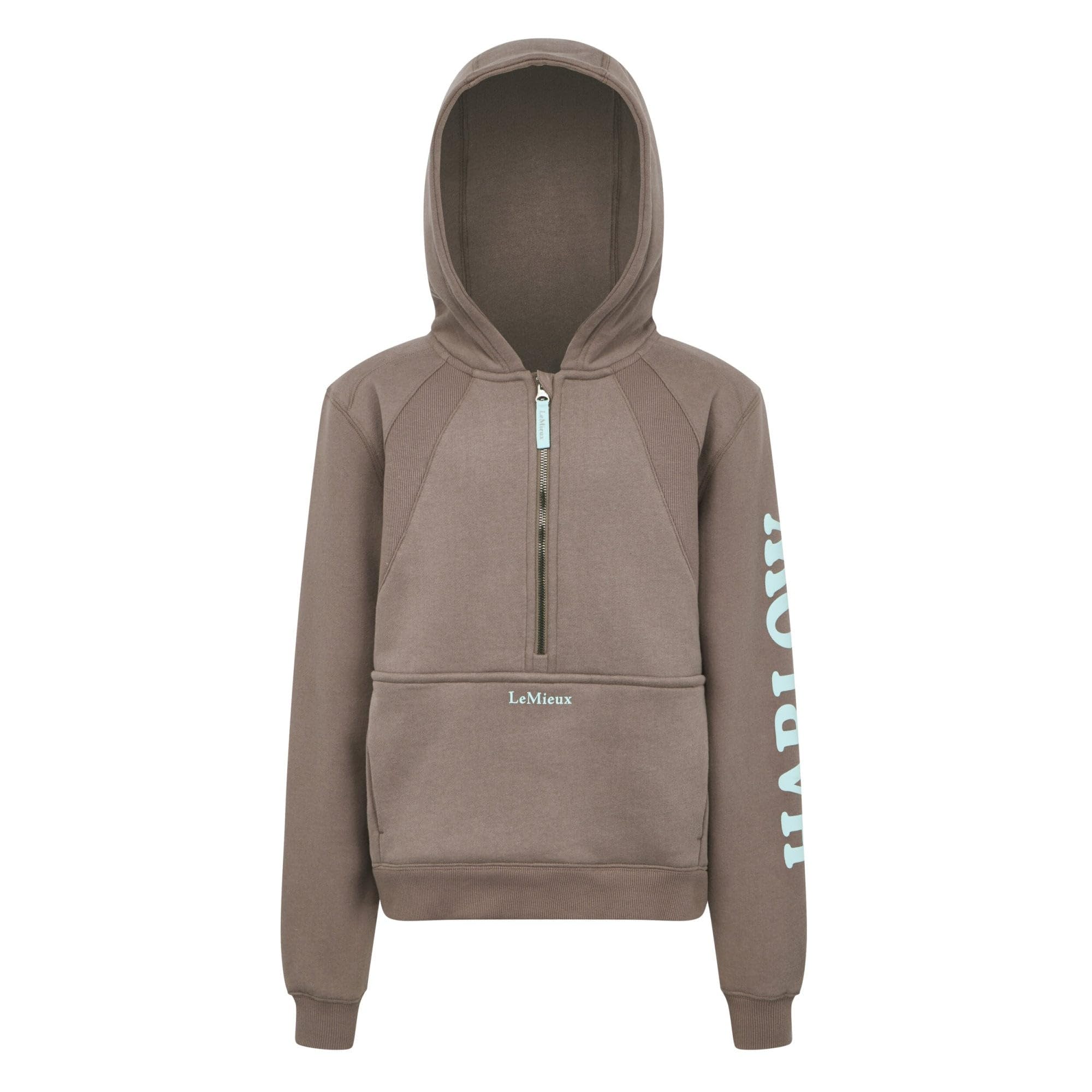 LeMieux Harlow Young Rider Childrens Hoodie - Walnut 7-8 Years