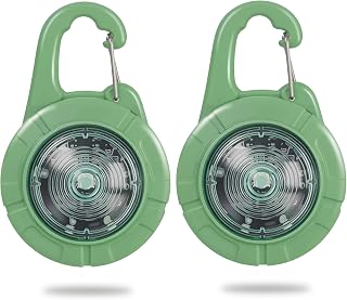 Blinklicht Schulranzen Reflektoren Kinder, USB Aufladbar Schulranzen Licht.Sicherheitslicht für Rucksäcke, Schulranzen，Kleidung, Kinderwagen und Haustierhalsbänder.