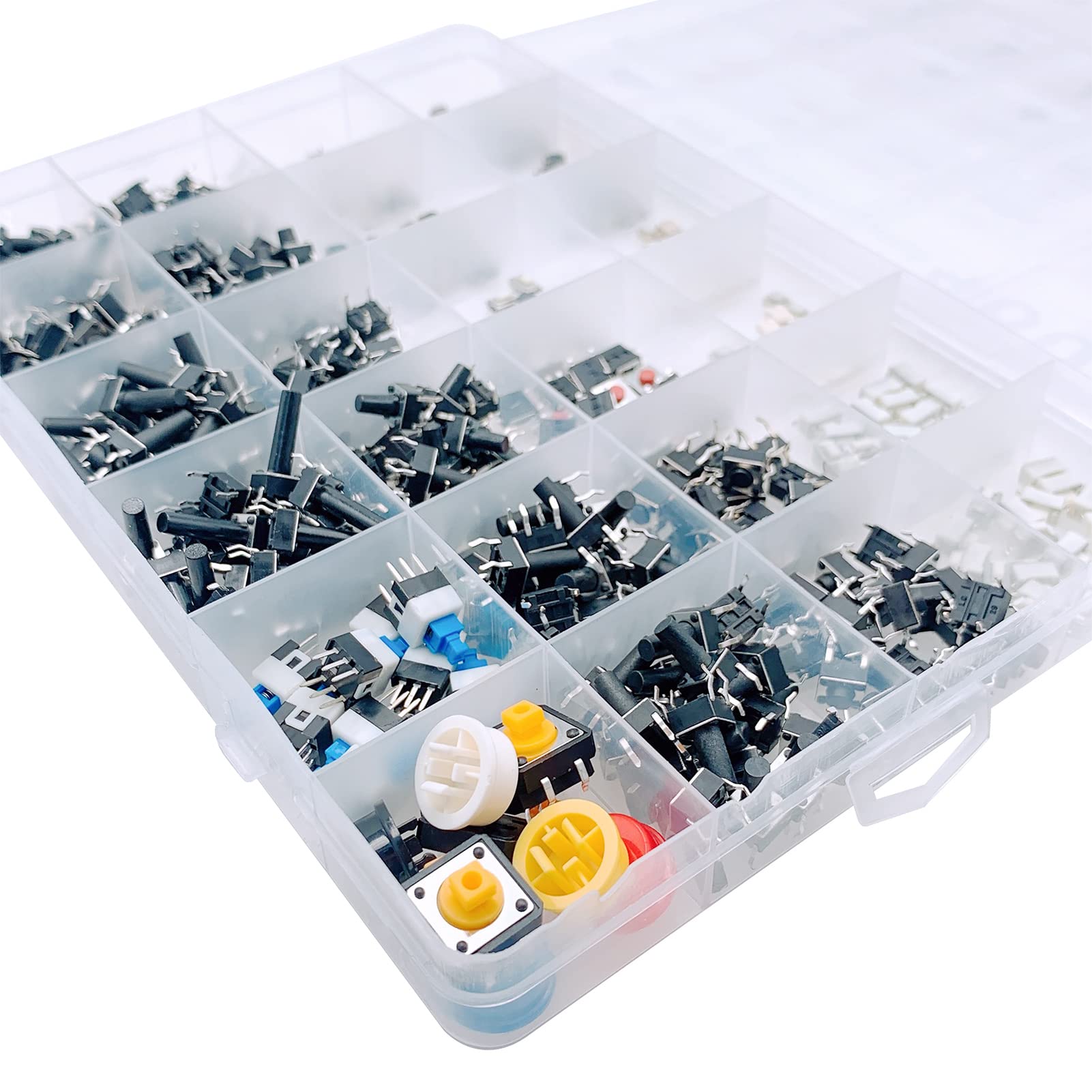 Amazon.co.jp: PENGLIN 460個 押しボタンスイッチ 触覚タクトスイッチ