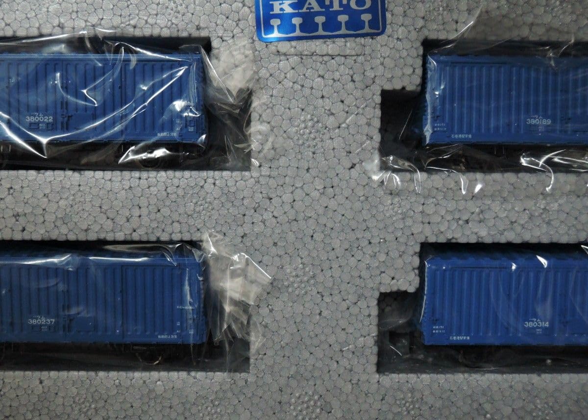 KATO 10-465 ワム380000 8両セット Amazon.co.jp: KATO 10-465 ワム380000 8両セット WAMU380000 青ワム