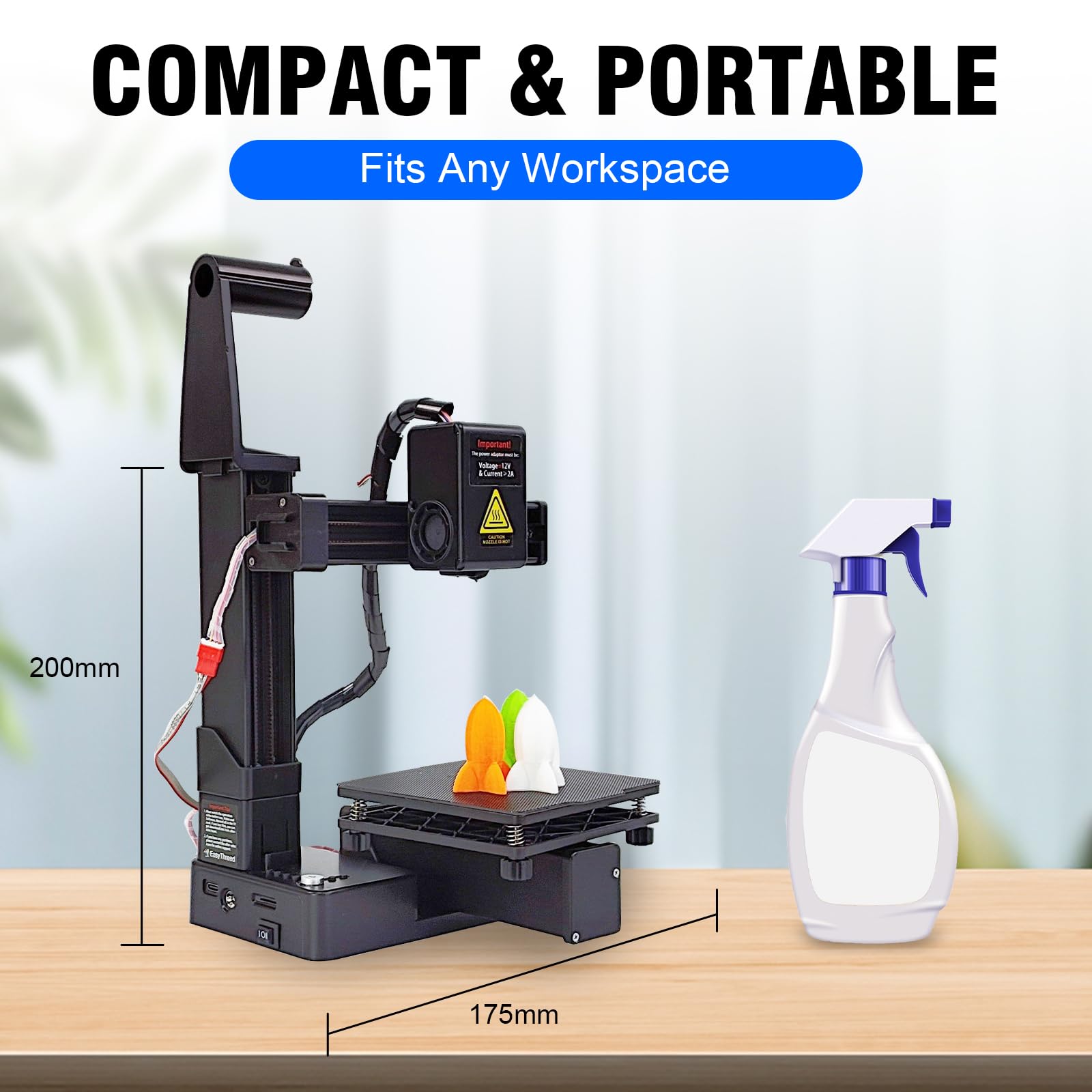 Amazon | EasyThreed 3Dプリンター K10 小型エントリーレベル 楽しい3D