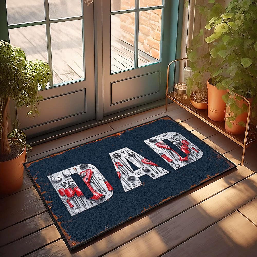 Tapis d'été Dad tapis extérieur grand format 65 x 90 cm pour entrée de maison