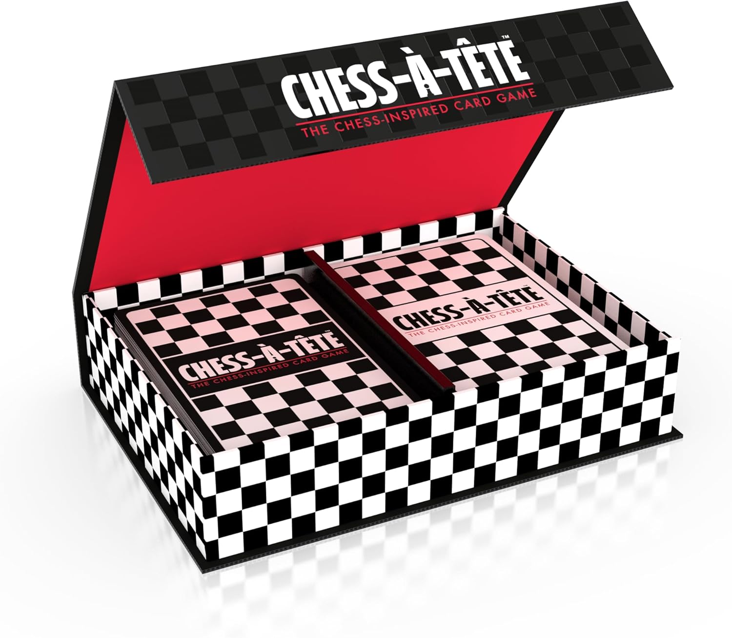 Chess-à-Tête – 2 Player Strategy Card Game for Adults & Teens | Chess-Inspired Tactical Battles | Fast, Portable, Easy to Learn