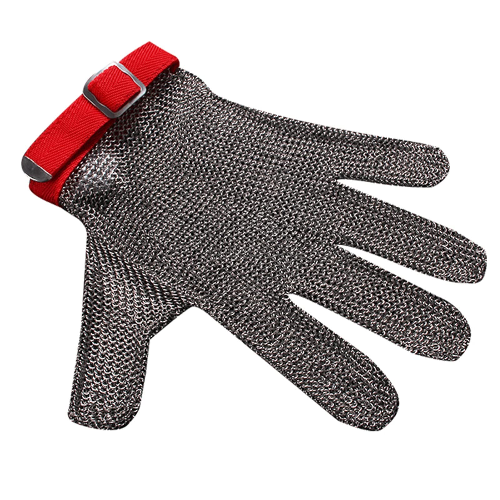 Guanti antitaglio Guanti da Lavoro di Protezione Protettivi di Classe 9, Guanti Metallici Che Proteggono Le Mani dal Taglio, for Le Fette del Macellaio nella Cucina Domestica (Size : S)
