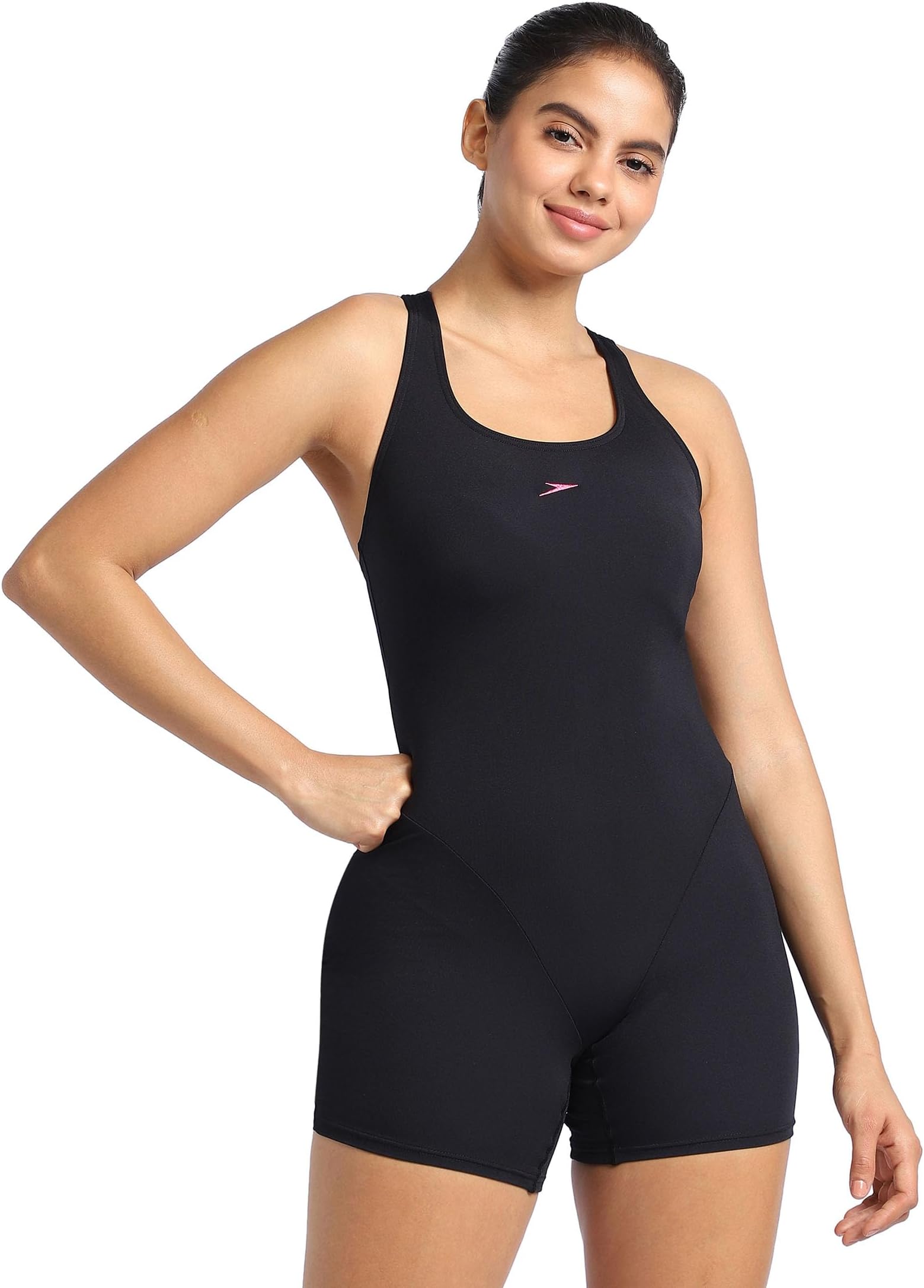 SpeedoWomen's Endurance+ Myrtle Racerback Legsuit Swimwear