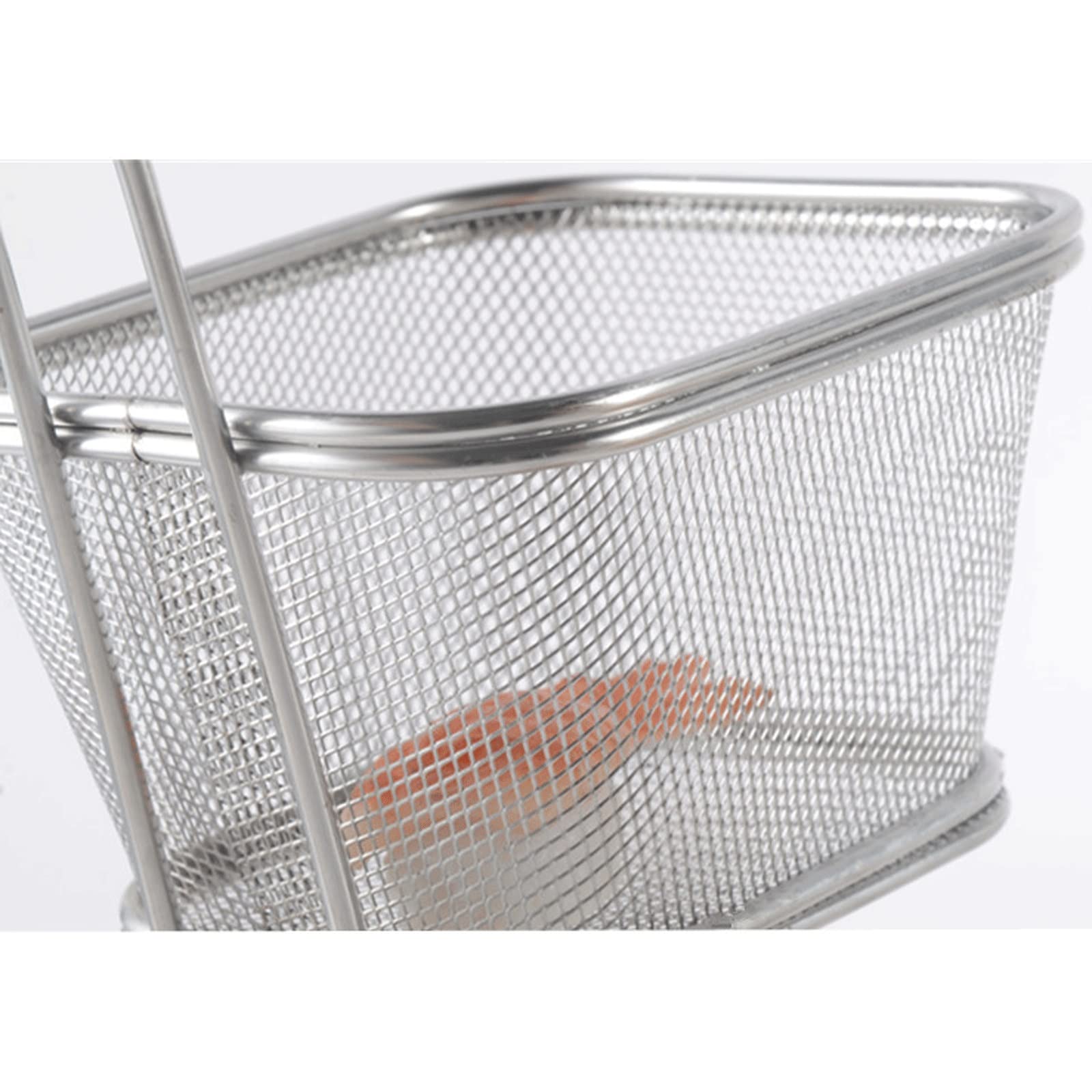 TOMYEUS Panier de Friture Panier à Frire en Acier Inoxydable à friture French Friries Panier à Frire Panier de Panier Filtre Snack Snack Frich Frying Restaur pour Frites Alimentaire Panier Salade