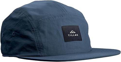 Tillak Wallowa Gorro de Campamento, Gorra de Nailon Ligero de 5 Paneles con Cierre a Presión
