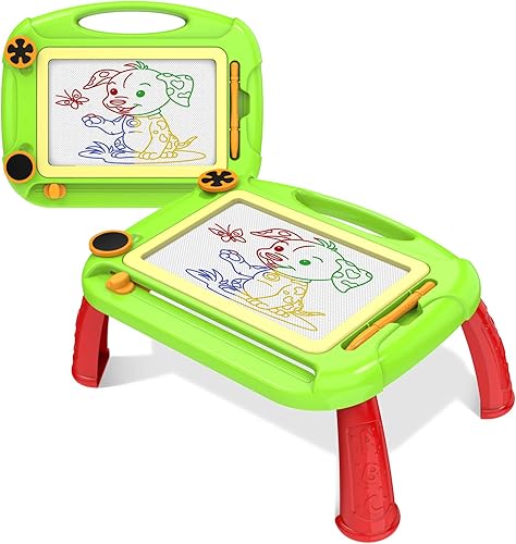 SLHFPX Juguetes creativos para niños de 2 a 4 años tablero magnético de dibujo para garabatos para niños de 2 a 4 años regalo de festival regalo de