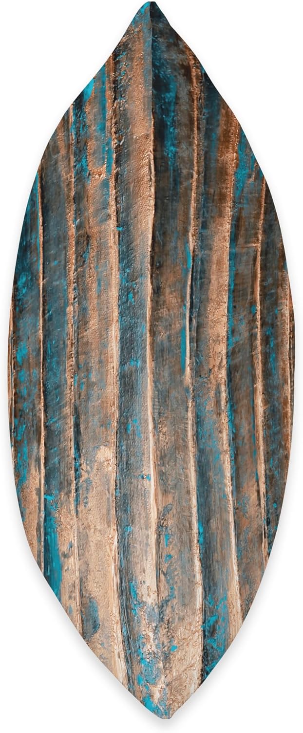 Patina Teal & Copper Throw Pillow